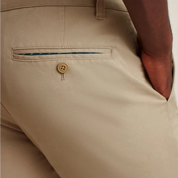 NWT Khaki Straight Fit Stretch Washed Chinos from Bonobos, Size 38/32 - Picture 4 of 6